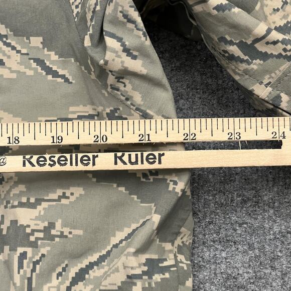 USAF Parka Jacket Mens Small Short Camouflage Gore-Tex APECS Waterproof Military - Picture 10 of 11